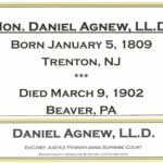 Hon. Daniel Agnew, LL.D. Featured Exhibit